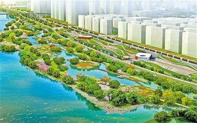 54萬平方米 雁灘濕地公園“入畫來”！