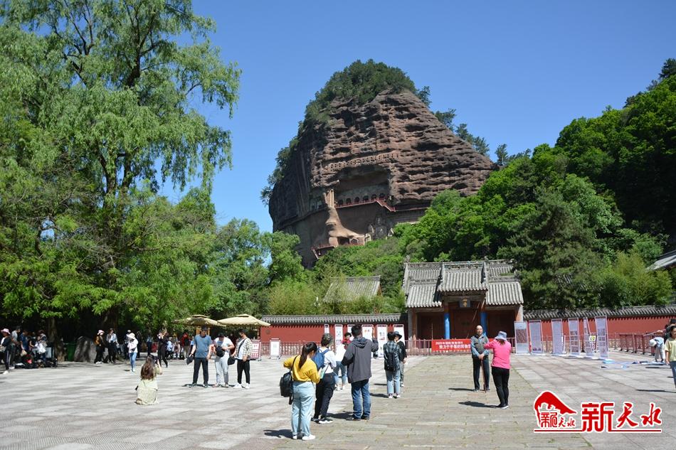 天水移動(dòng)5G信號覆蓋麥積山景區(qū) 國際博物館日助力敦煌研究院全球直播