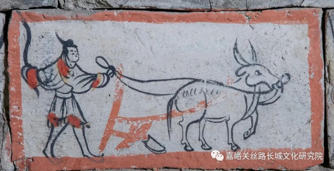 牛年話?！斡P(guān)新城魏晉墓群畫(huà)像磚中的“牛”