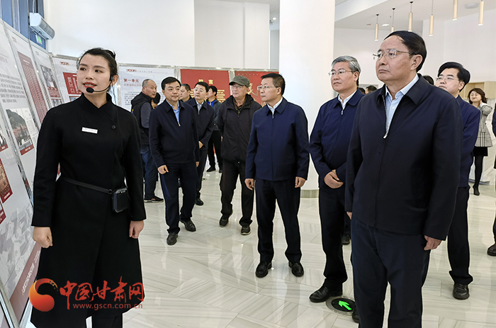 “學(xué)黨史、頌黨恩、跟黨走——紅色文化進校園”活動在蘭舉行 歐陽堅李榮燦出席（圖）