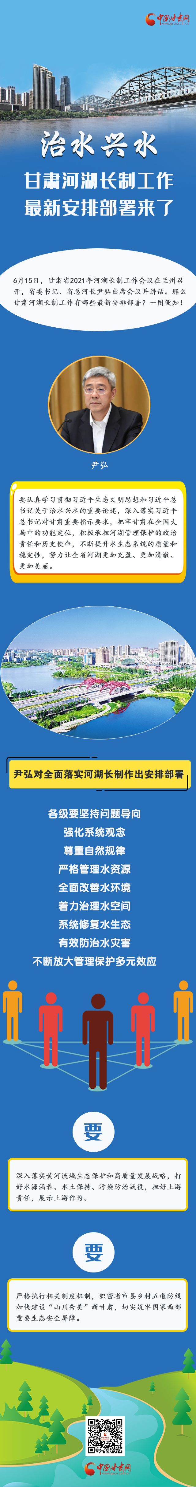 圖解|速看！甘肅河湖長制工作最新安排部署來了