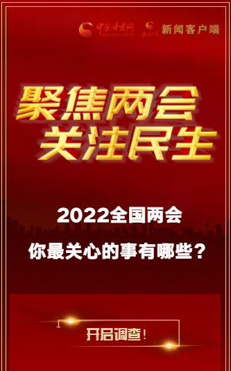 H5｜2022全國兩會，你最關(guān)心的事有哪些？