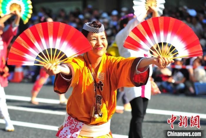 日本仙臺七夕祭。孫冉 攝