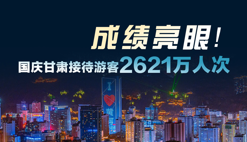 成績亮眼！國慶甘肅接待游客2621萬人次