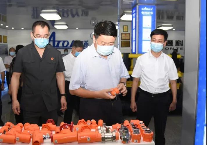 亞通資訊 | 省人大常委會黨組副書記、副主任梁建勇帶隊蒞臨亞通考察調(diào)研