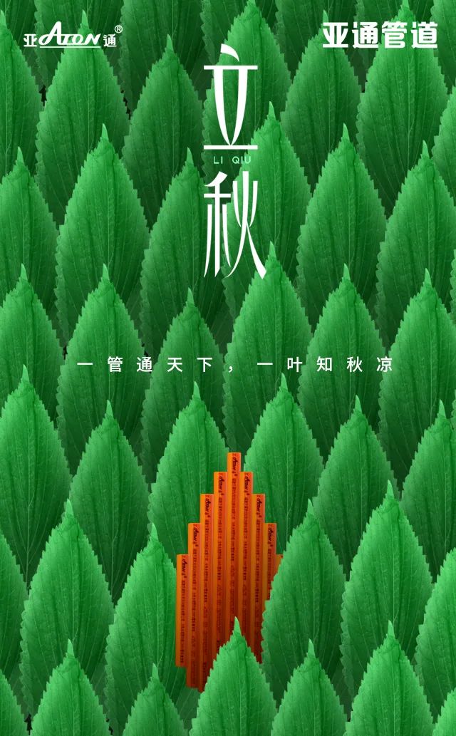 立秋 | 一管通天下， 一葉知秋涼