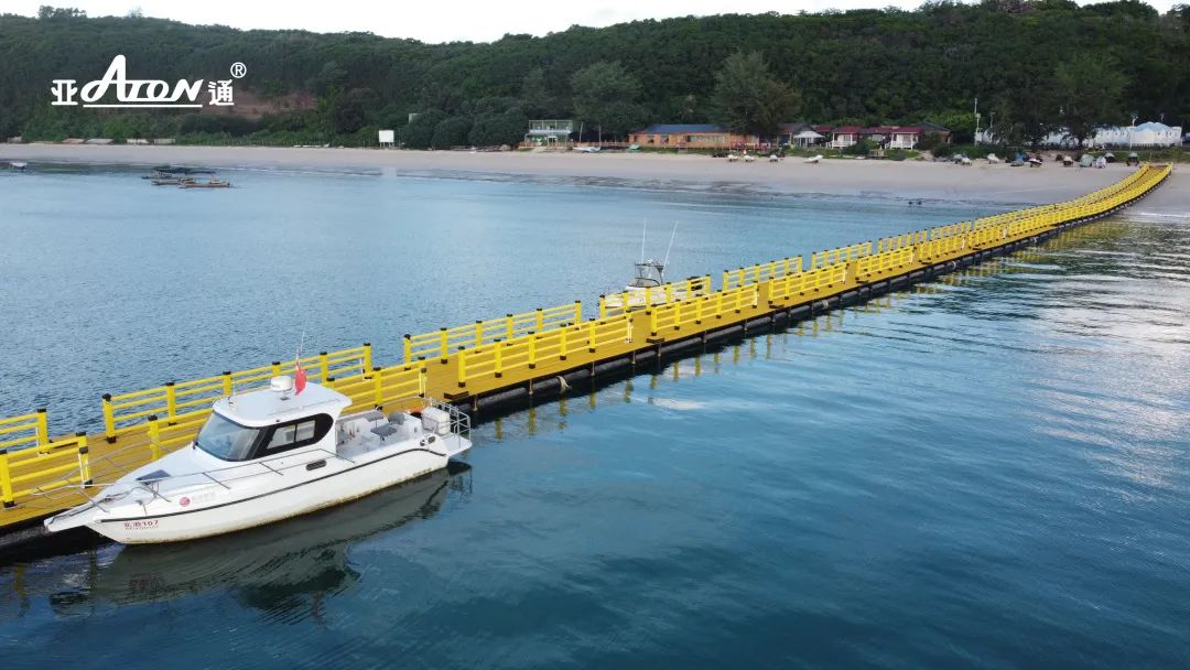 品質(zhì)亞通| 通往蔚藍的亞通海上浮橋，感受美麗潿洲島